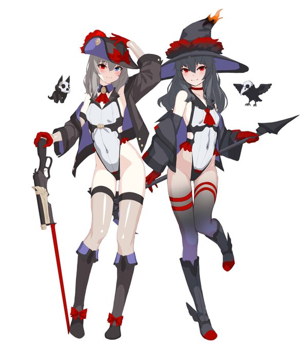 合わせて描いてみた 