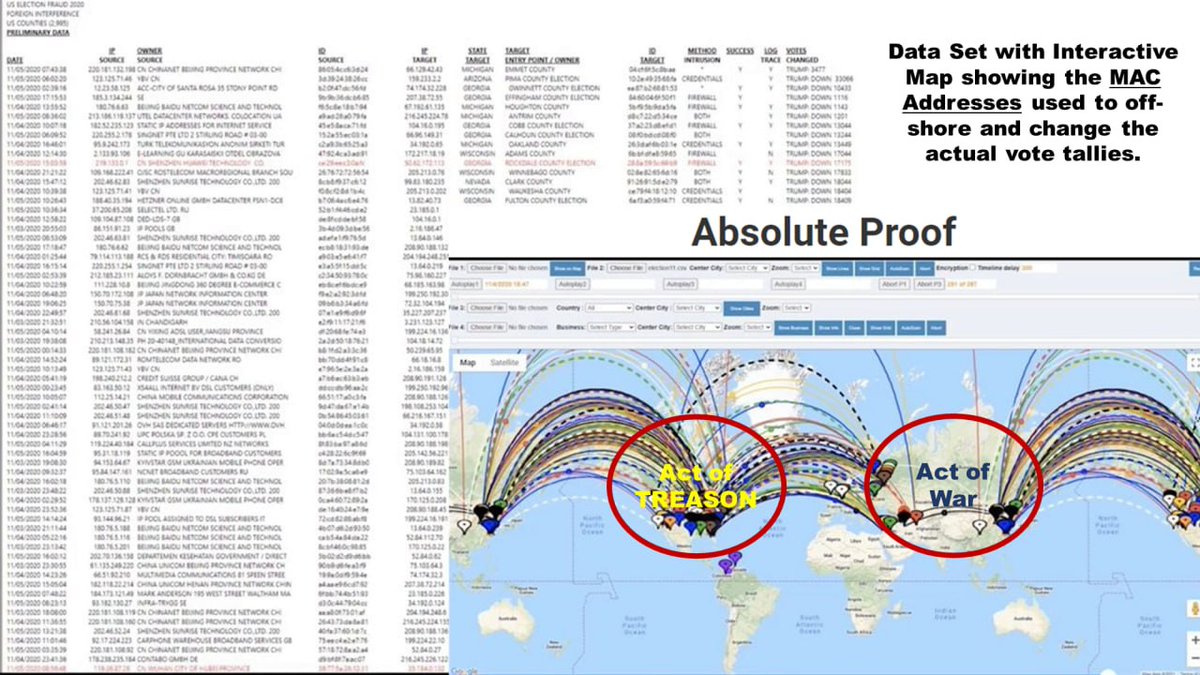NachoQuixotic's tweet image. It's John here to help/Ryan dark white. Here's the satellite evidence and affidavit.