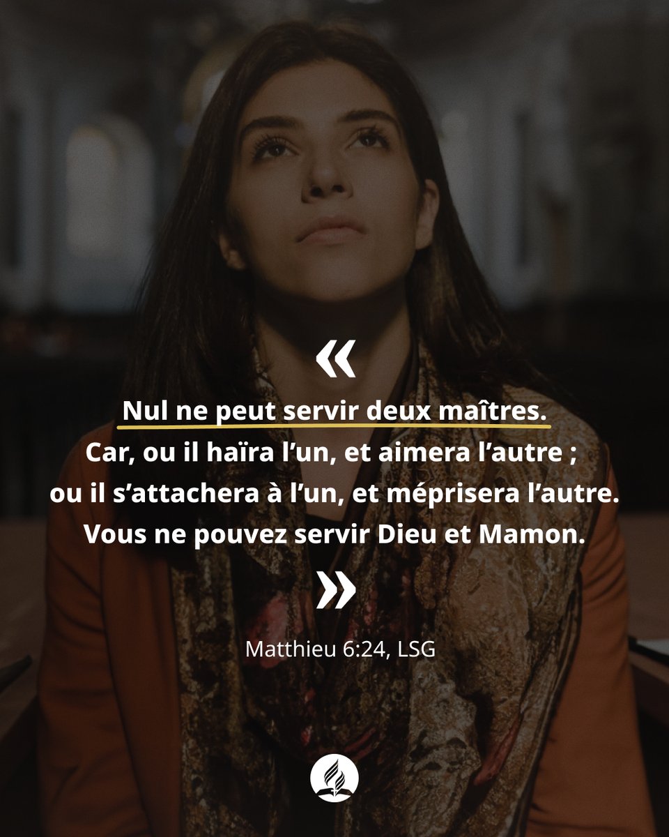 adventistesfr's tweet photo. Servez-vous Dieu aujourd’hui ? Promettons-lui en tout temps notre loyauté.

#ServirDieu #connexionavecDieu #Bible #étudebiblique #Égliseadventiste https://t.co/sLNy5iy5O1