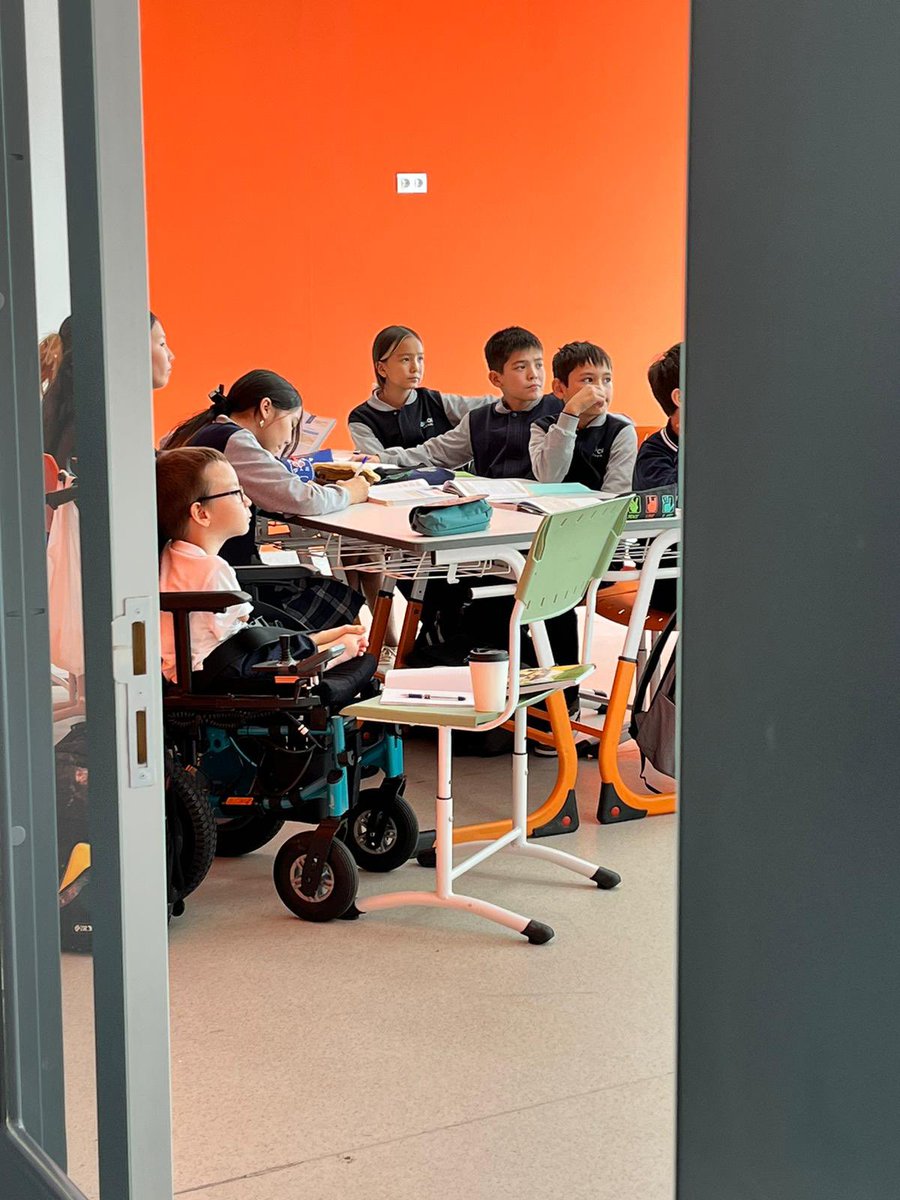 #InclusiveEducation in action! #Astana #Kazakhstan 🇰🇿