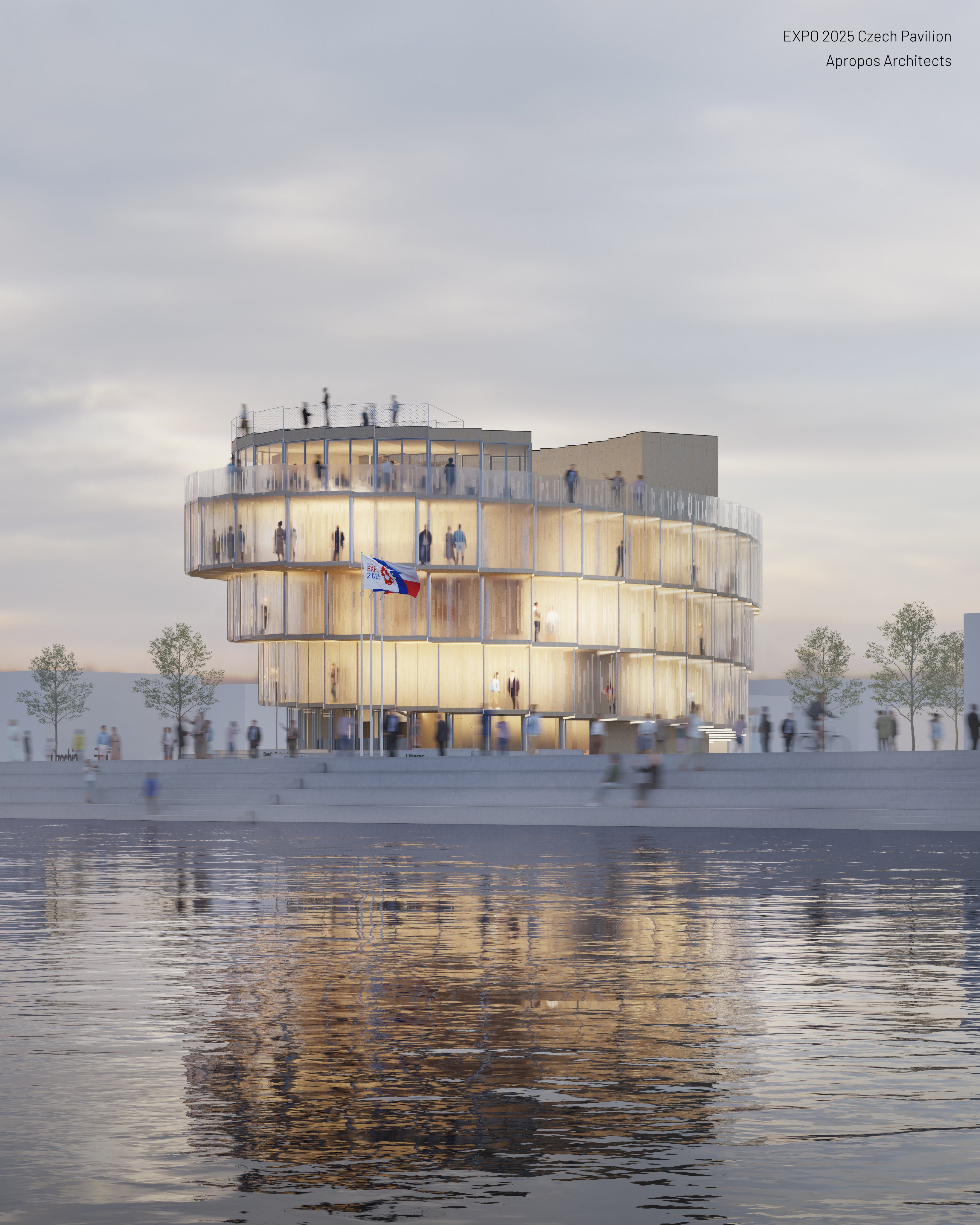 Czechia EXPO 2025 OSAKA ピンバッジ Czechia EXPO 2025 OSAKA ピンバッジ