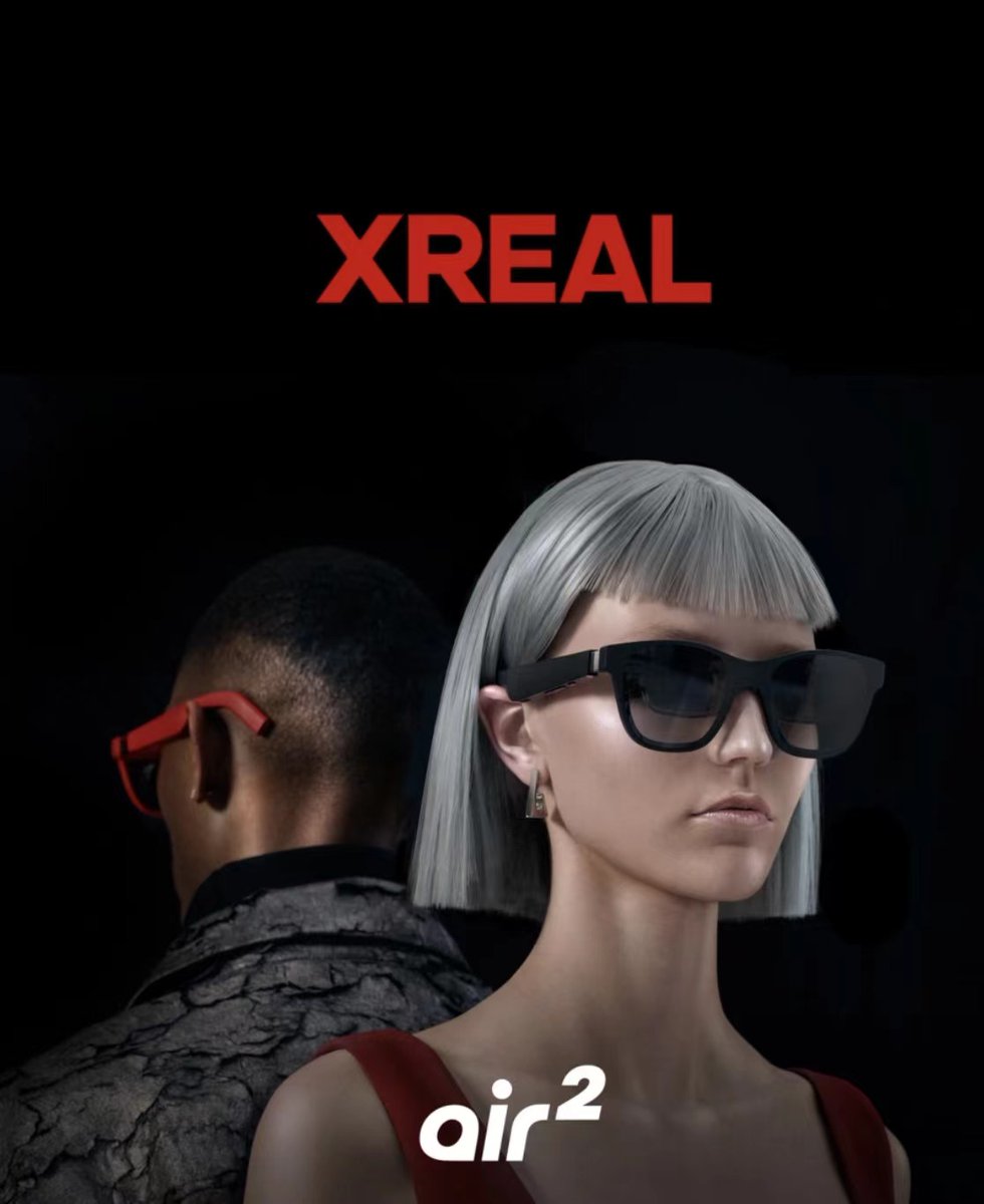 The world's first electrically induced color-changing AR glasses, XREAL Air 2 series, are here! Featuring XREAL Air 2 with Sony 0.55' Micro-OLED and XREAL Air 2 Pro with color-changing tech. Pioneering AR! #XREALAR #ElectricColorChangingGlasses 👓🌟