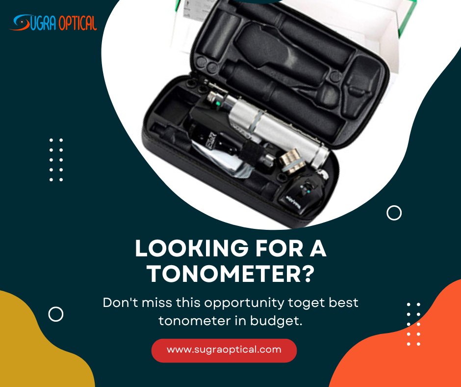 SugraOptical's tweet image. Discover our exclusive offer on tonometers at Sugraoptical! Get precise eye pressure measurements with cutting-edge technology. Don&apos;t miss this limited-time opportunity for accurate eye care. @ sugraoptical.com/tonometer/
#eyecaretechnology #OpticalInstruments #EyeCare #eyetesting