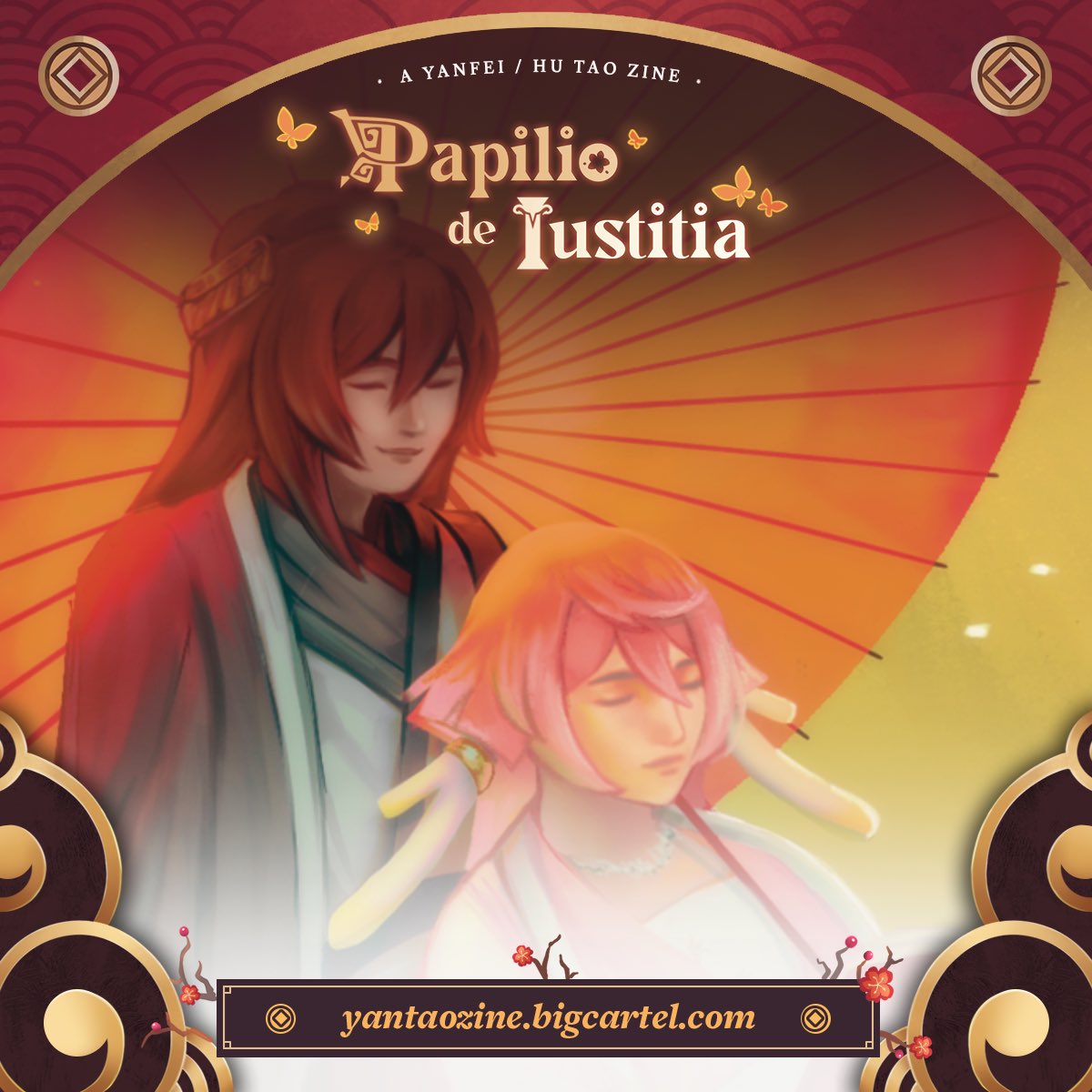 Here’s my preview for <a href="/yantaozine/">Papilio de Iustitia: Yantao Zine 🔥</a>❤️‍🔥!! 

The preorders are still open until September 8, go grab yours at yantaozine.bigcartel.com 🔥🔥