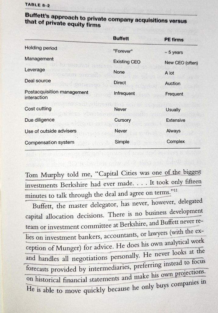 InvestmentBook1's tweet photo. Warren Buffett's approach to private company acquisitions versus PE Firms 

WB never relies on investment bankers, accountants, or lawyers (except Munger) for advice. https://t.co/0Ma9JRqt3p