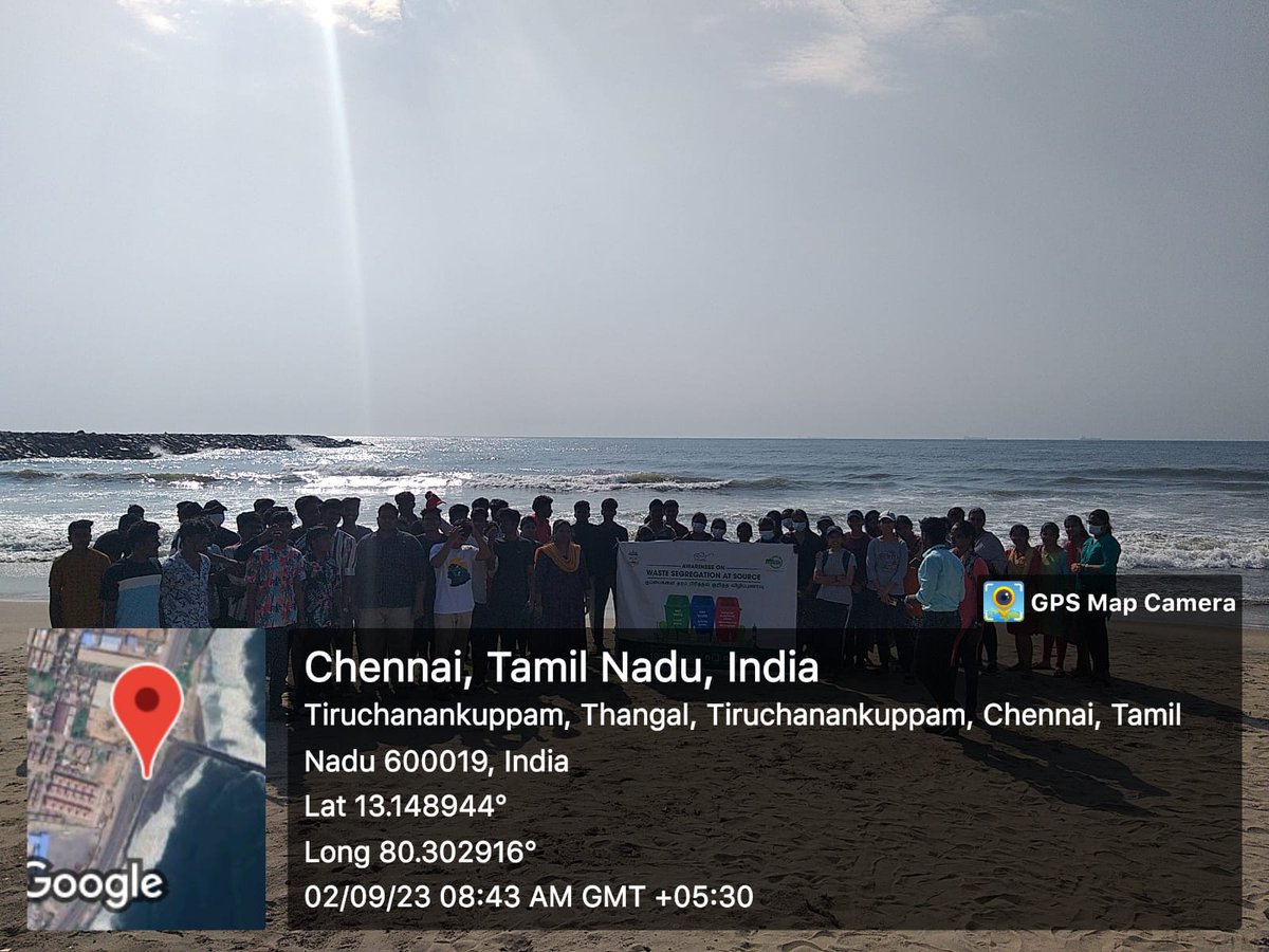 SaveethaLaw_SSL's tweet image. @SaveethaLaw_SSL has organized a beach cleaning program with the greater Chennai Corporation on 2nd September 2023 @SIMATS_Univ @VC_SIMATS @ChadaramDr @swachhbharat @chennaicorp