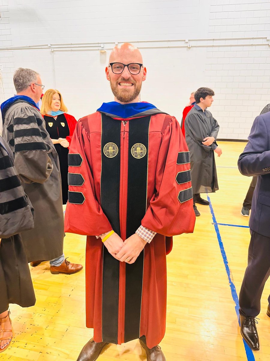 So pleased to celebrate Dr. Chris Collins’ first day with our School of Social Work! Happy new academic year!