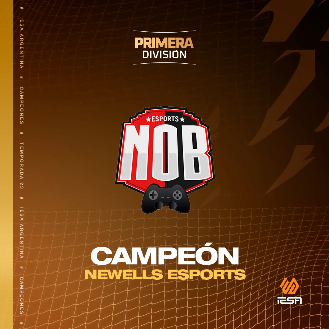 IESAFIFAar's tweet image. UN BICAMPEÓN BIEN LEPROSO 🏆

@NewellsEsports  lo ha hecho denuevo y de principio a fin ha sabido como superar una liga nuevamente y quedarse con el titulo de primera división.
Independiente ha luchado nuevamente hasta el final pero no le alcanzó.

¡Felicitamos desde IESA…