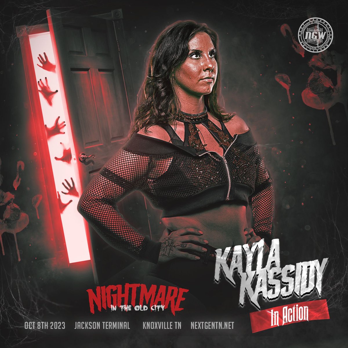 Kayla Kassidy returns at Nightmare in the Old City! LIVE October 8th at Jackson Terminal in Knoxville, Tennessee! Get 🎟️ now at: NextGenTN.net/tickets