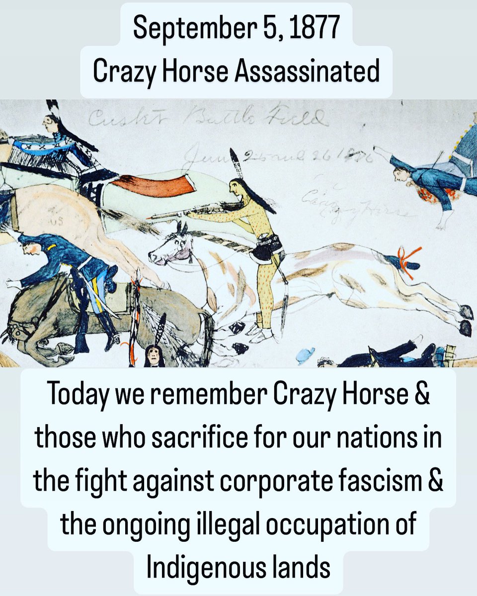 ANTICONQUISTA's tweet photo. In the Spirit of Crazy Horse...
#decolonize #crazyhorse #decolonizationisnotametaphor #landback #colonialism #imperialism #socialism https://t.co/GiwRJcnZ14