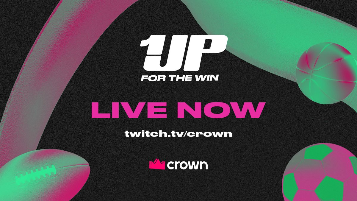 ONE UP: FOR THE WIN WE'RE LIVE! 🕹️ @actionjaxon vs @EsfandTV 🏈 MADDEN LIVE ON CROWN 📺 twitch.com/CROWN