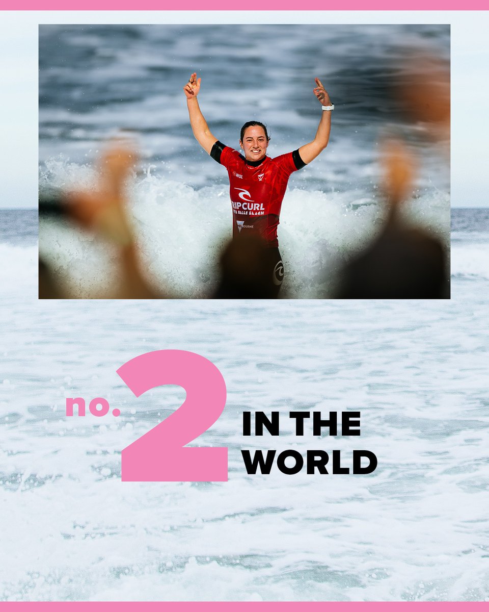 ripcurl's tweet photo. Tyler Wright is just days away from competing for her third World Title... 🏆
Swipe across to see Tyler's incredible season and her road to the #RipCurlWSLFinals.
Will Tyler win her third World Title? #GoTyler https://t.co/PWuU1nprOC