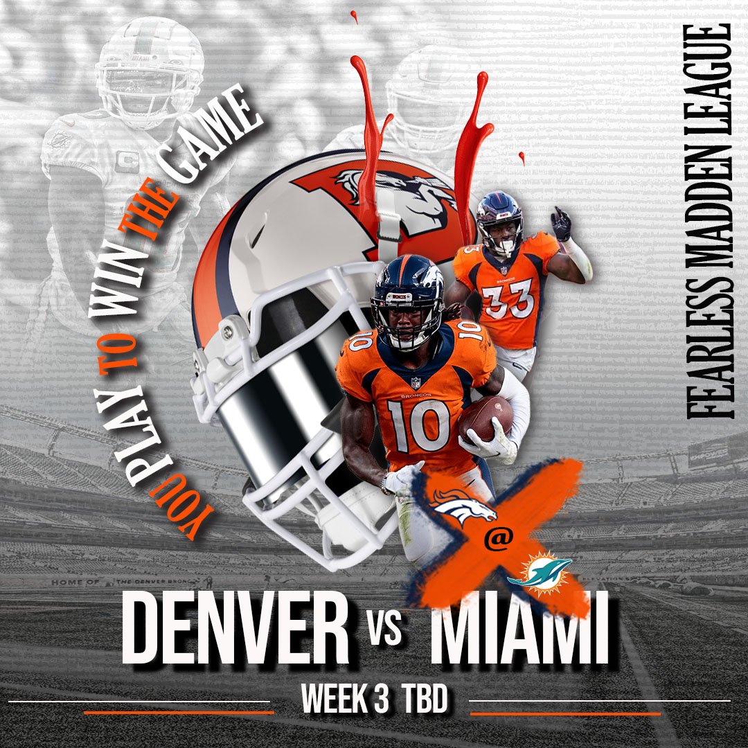 Fearless Denver Broncos tweet media