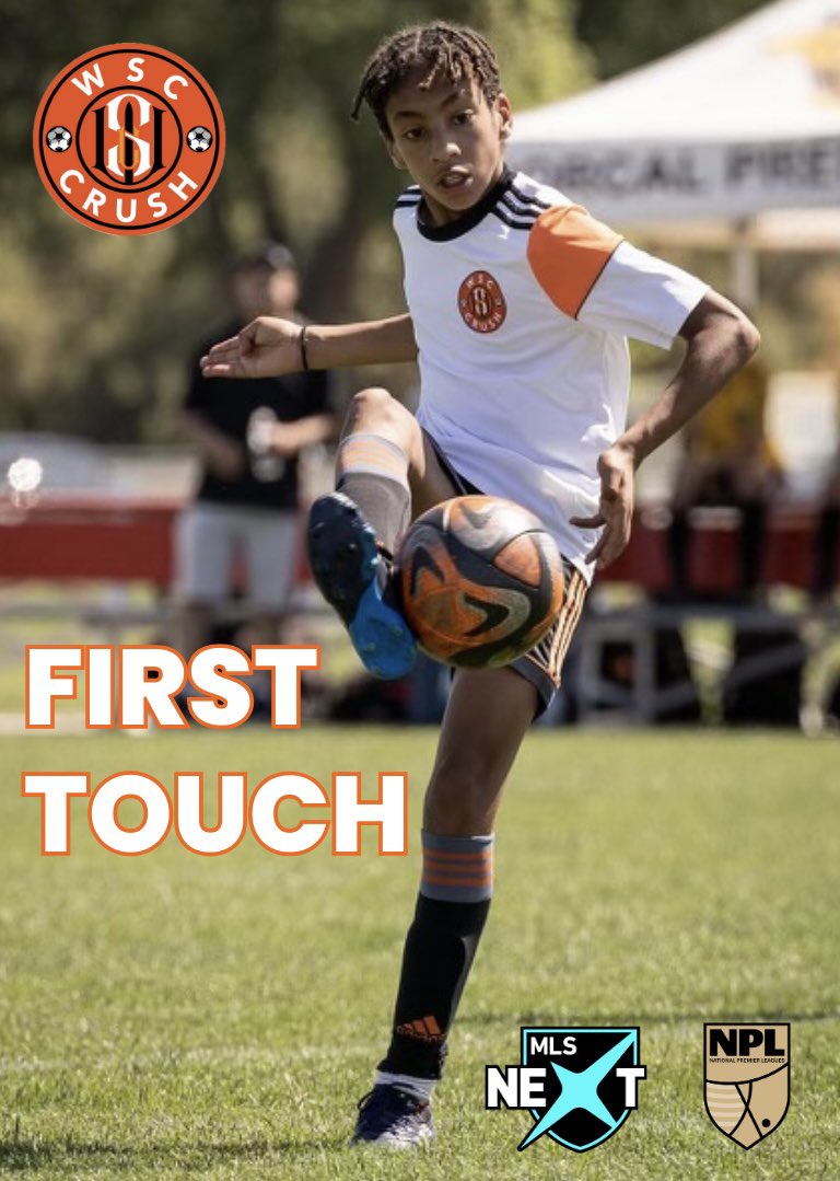 WSC_Crush's tweet image. The quality of the first touch is everything. It has a huge influence over what happens next, good or bad.
#ballmastery #technicallyadvanced
#playerdevelopmentclub #WSCCrush