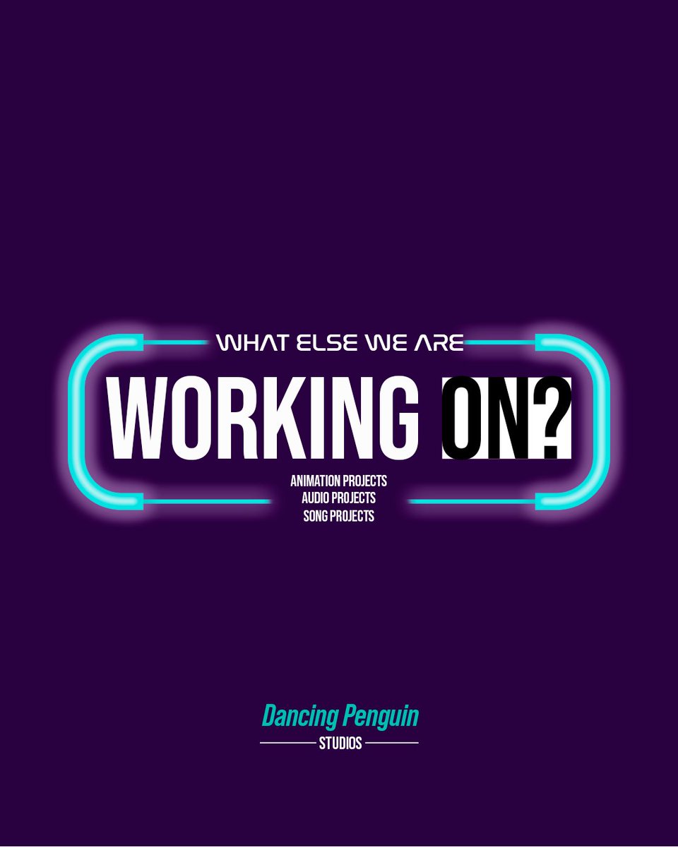 DanPenStud's tweet image. We are a media production company and our work is TO CREATE! ✔

Visuals, audiovisuals, and music is part of our job.

Wanna join our projects? Donate and support each one! 😜

👉 dancingpenguinstudios.com

#mediaproductioncompany #animationprojects #scifistory