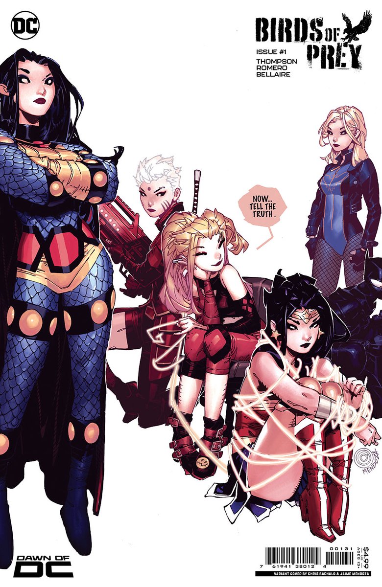 MidtownComics's tweet photo. BREAKING HEARTS AND FACES--THE BIRDS OF PREY ARE BACK!
Get into the #BacktoSchool Spirit with 📚#BirdsOfPrey Vol 5 #1
From✏️@79SemiFinalist 🎨 @Leo__Romero
#Variant #CoverArt 😻@ShadeX6
👉https://t.co/vLoQZODwC1
#BigBarda #BlackCanary #HarleyQuinn #backtothebooks https://t.co/lISyxKfLro