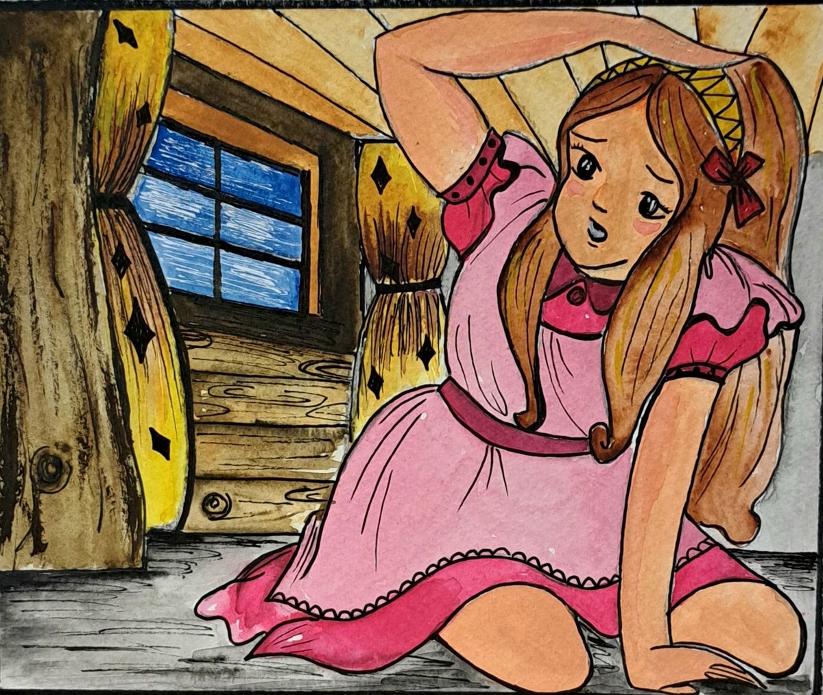 minabahari_art's tweet photo. 🍄⭕️🍄 NEW DROP 🍄⭕️🍄
#newdrop
When Alice goes after the rabbit, she eats the rabbit's food in her blood and gets too big and gets stuck in the house. I designed this scene.....
⭕️Price: 9.99 $XTZ
⭕️Editions : 3
#NFTKID #DDclub #3KTezos #NFTCommmunity #TezosCurator https://t.co/9OSLMA0sPX