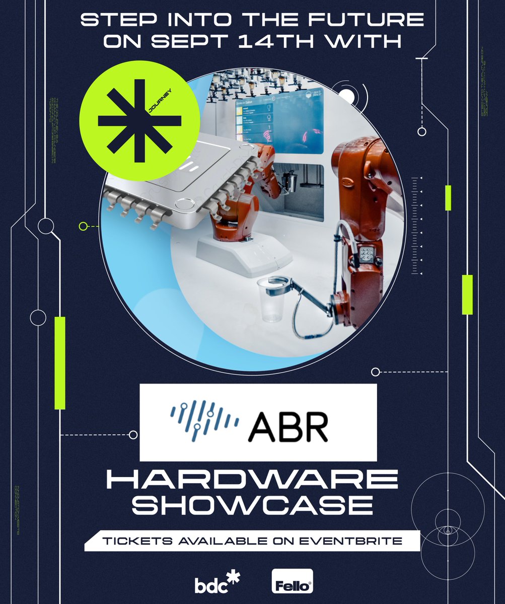 Come join ABR’s Dr. Chris Eliasmith as he represents ABR at The Journey’s Toronto Founders + Hardware Tech Showcase hosted at <a href="/oneeleven/">One Eleven</a> on 𝐓𝐡𝐮𝐫𝐬𝐝𝐚𝐲, 𝐒𝐞𝐩𝐭𝐞𝐦𝐛𝐞𝐫 𝟏𝟒, 𝟐𝟎𝟐𝟑!

#TechShowcase #InvestInCanada #AITechnology