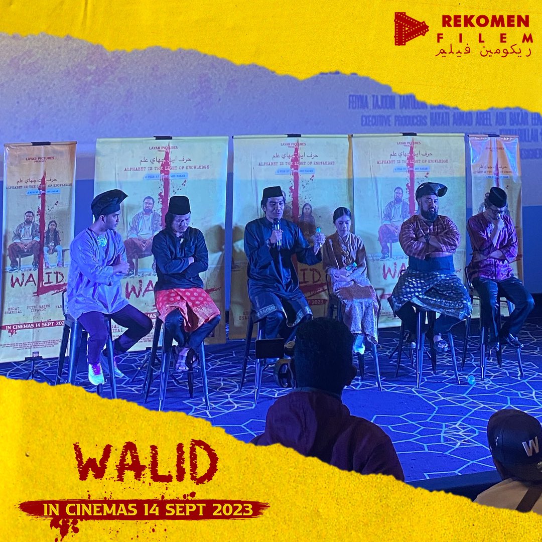Rekomen_Filem's tweet photo. Malam Gala #FilemWalid🪓 di Starling ,Damansara malam tadi.Filem kedua arahan Areel Abu Bakar menampilkan aksi gasak yang padat sekaligus mengomel isu-isu relevan sehingga ke hari-ini. https://t.co/pRoT8wzJwz