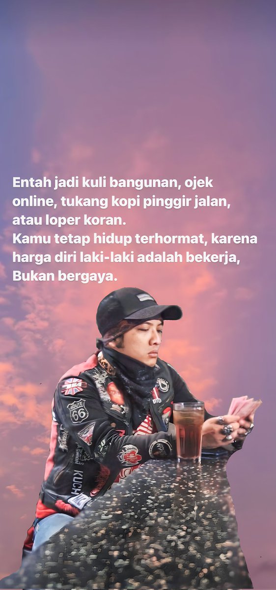 Yang penting kerja &amp; usaha, bukan masalah dapet besar atau kecilnya dari hasil usaha &amp; kerja..