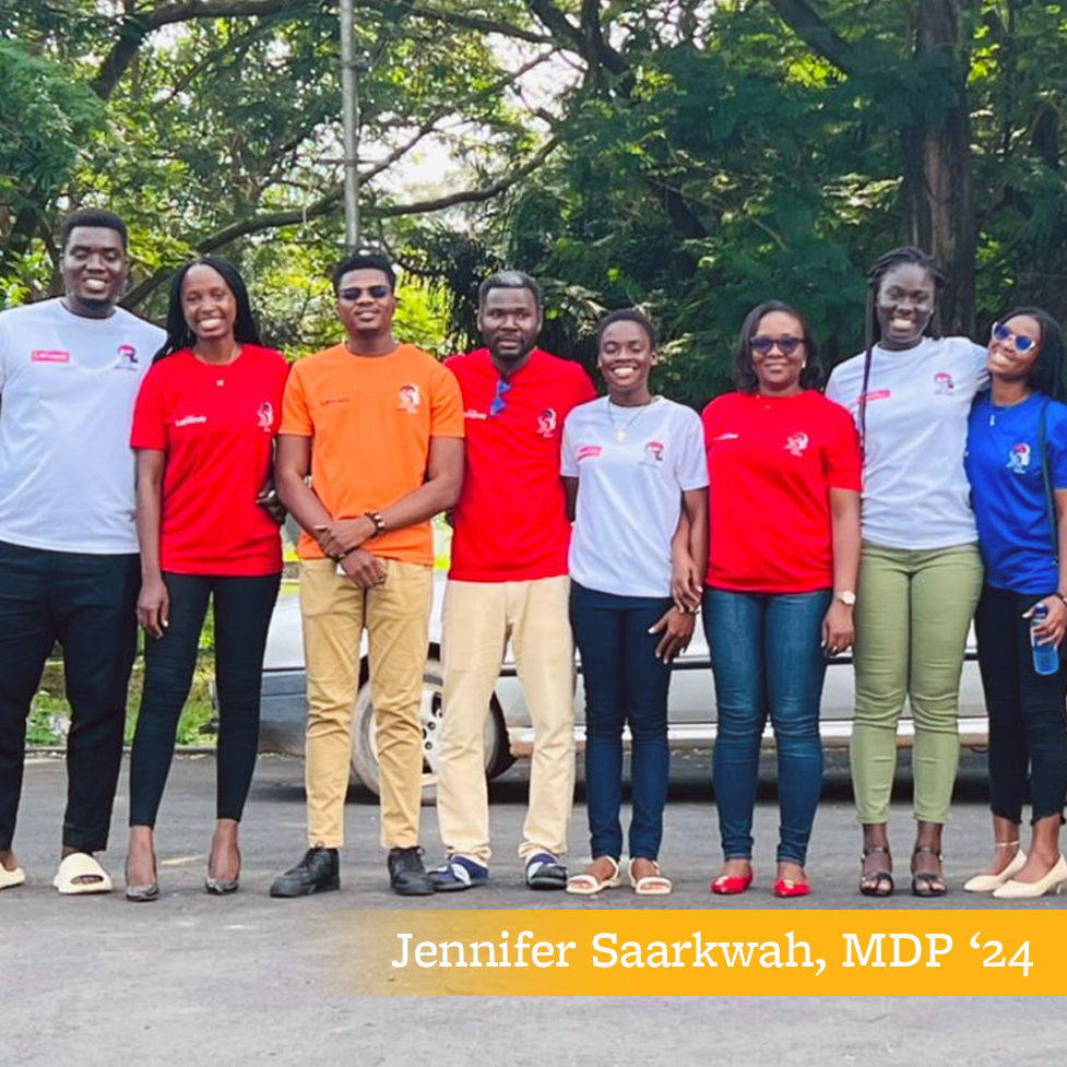 GoldmanSchool's tweet photo. Jennifer Saarkwah, MDP '24, spent a rewarding summer in Accra-Ghana interning with @asustemrobotic Academy, an organization that inspire the next generation of STEM leaders by developing a passion for STEM careers at a young age.
#ucberkeley #policyprofile #goldmanschool #gspp https://t.co/QwwPMeNuvK