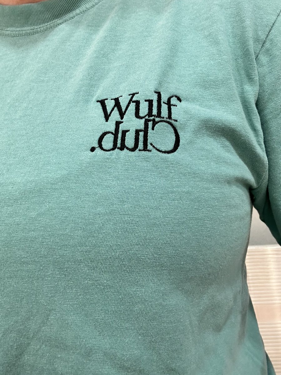 My newest set of @wulfboysocial tees arrived yesterday. This is a new color debut … haven’t found a color yet I don’t like ❤️