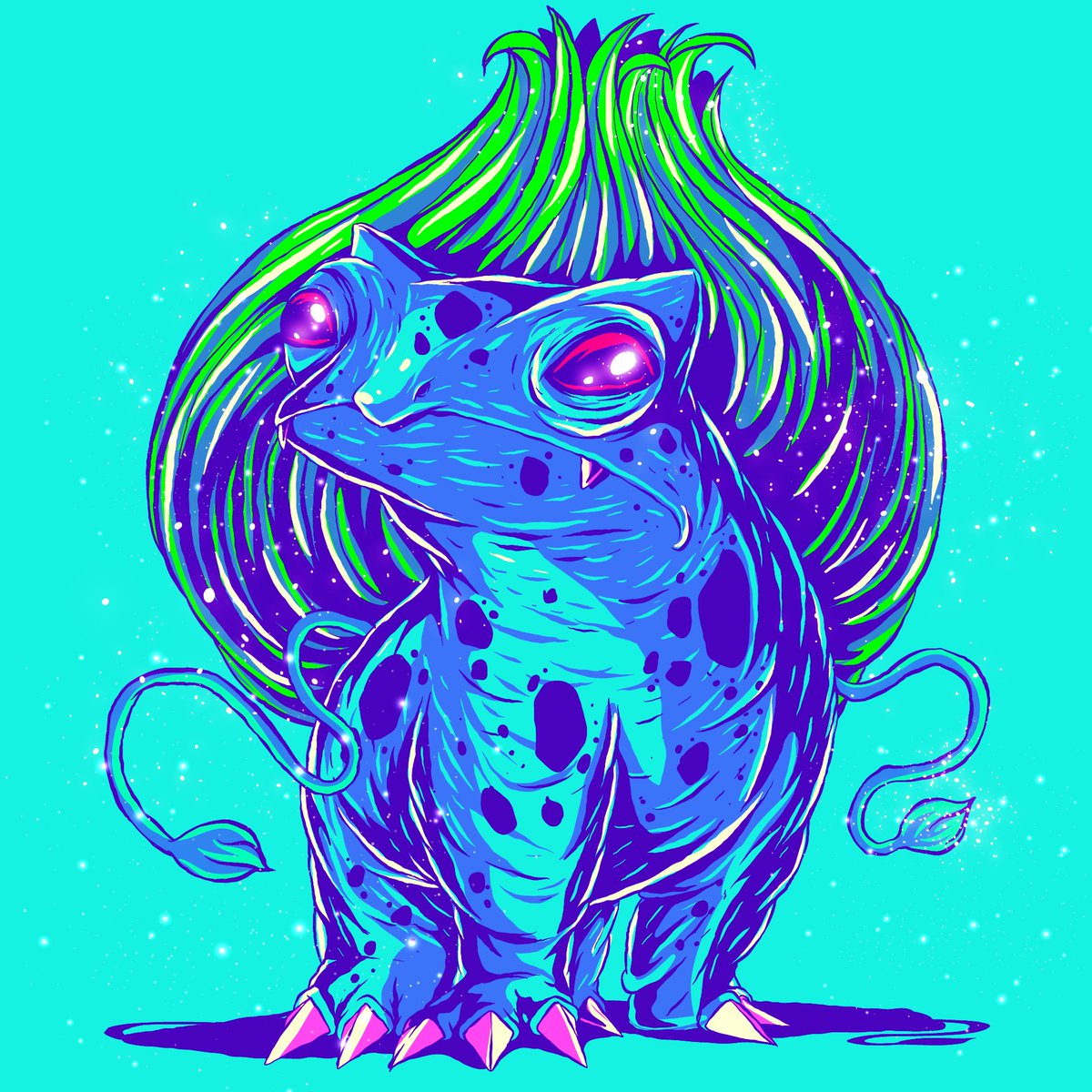 This is my version of Kanto #Pokemon  starters 🔥💧🌱 

I’m team water forever, what’s yours? 

#vector #illustration #fanart