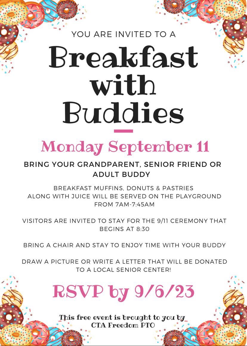 CTAFreedom (@ctafreedom) on Twitter photo One more day to RSVP for Breakfast with Buddies!!! docs.google.com/forms/d/e/1FAI… One more day to RSVP for Breakfast with Buddies!!! docs.google.com/forms/d/e/1FAI…