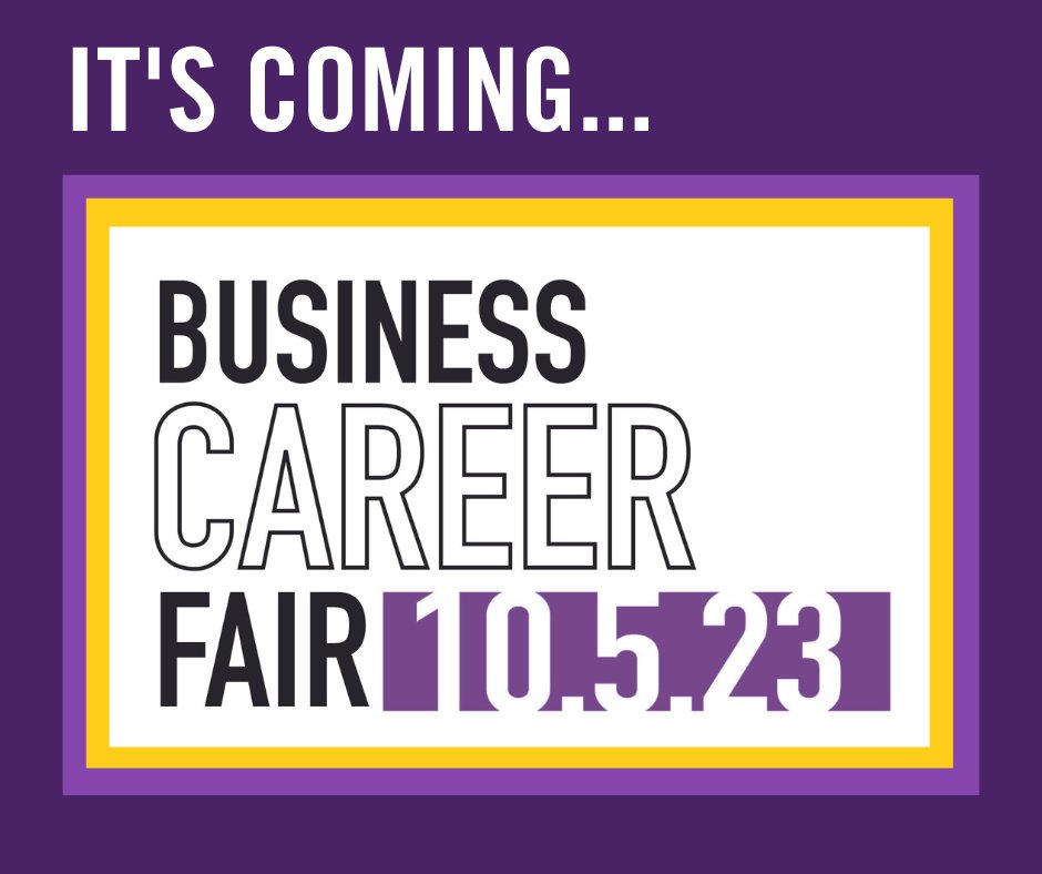 IT'S COMING. Time to mark your calendars - the Goddard School of Business &amp; Economics career fair is on October 5th. Employers will be coming to HIRE YOU. Don't miss this major opportunity!
#WeberBiz #CareerFair #WeberState #BusinessJobs