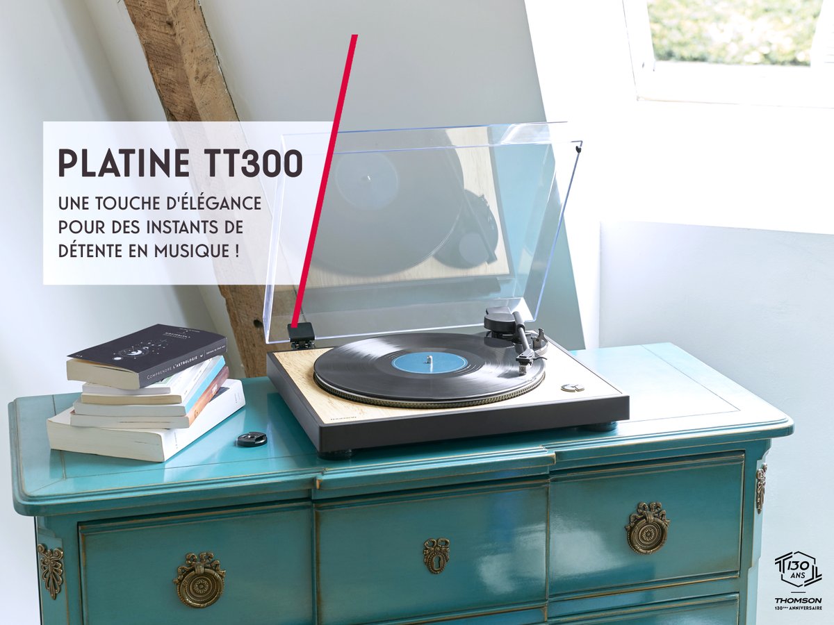 Thomson_FRA's tweet photo. Profitez du plaisir d'écouter vos 33 & 45 tours avec la platine vinyle #Thomson TT300 et passez une rentrée réussie en musique ! 😍🎵
▶️ https://t.co/rL9VsKJn5E
#ThomsonAudio #TT300 #Musique #PlatineVinyle #Rentrée2023 https://t.co/prHsD6XAmA