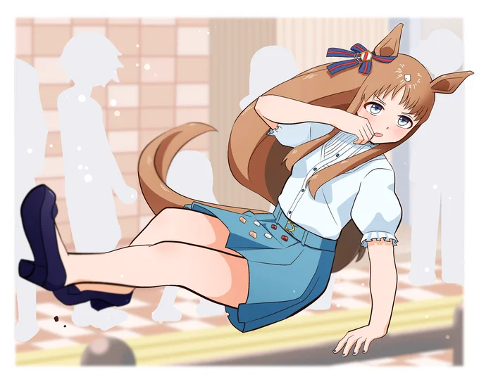 ひったくりを目撃してしまい思わず体が動いてしまったウマ娘#グラスワンダー #ウマ娘 