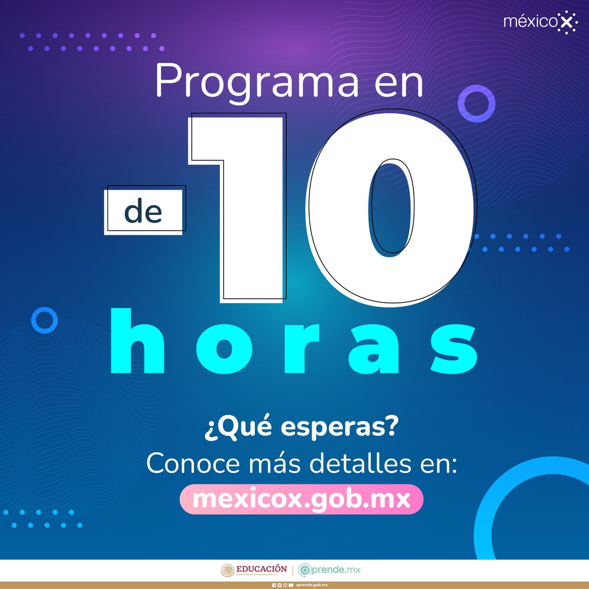 CursosAprendeMX's tweet photo. ¿Te imaginas aprender programación en un solo día? 👩‍💻👨‍💻🌐

Inscríbete al #CursoEnLínea «Fundamentos de la programación», de @fundtelevisa y aprende a usar herramientas como #ScratchJr, #Lightbot, #Micro:bit y #ChibiChip.
👉 https://t.co/PG3bTsaMKT https://t.co/v5DX34vLLV