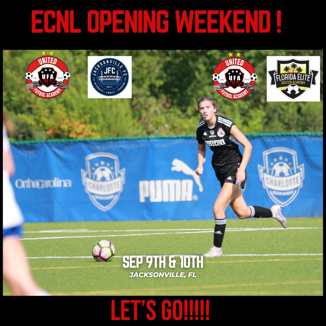 Kelly_walsh2025's tweet photo. So excited for our ECNL Conference play to start this weekend in Jacksonville, Florida! @ECNLSoutheast @ECNLgirls @UnitedFA_ECNL @TopDrawerSoccer @PrepSoccer @ImYouthSoccer @JREskilson @SoccerMomInt @ImCollegeSoccer https://t.co/iyEnQgZIEf