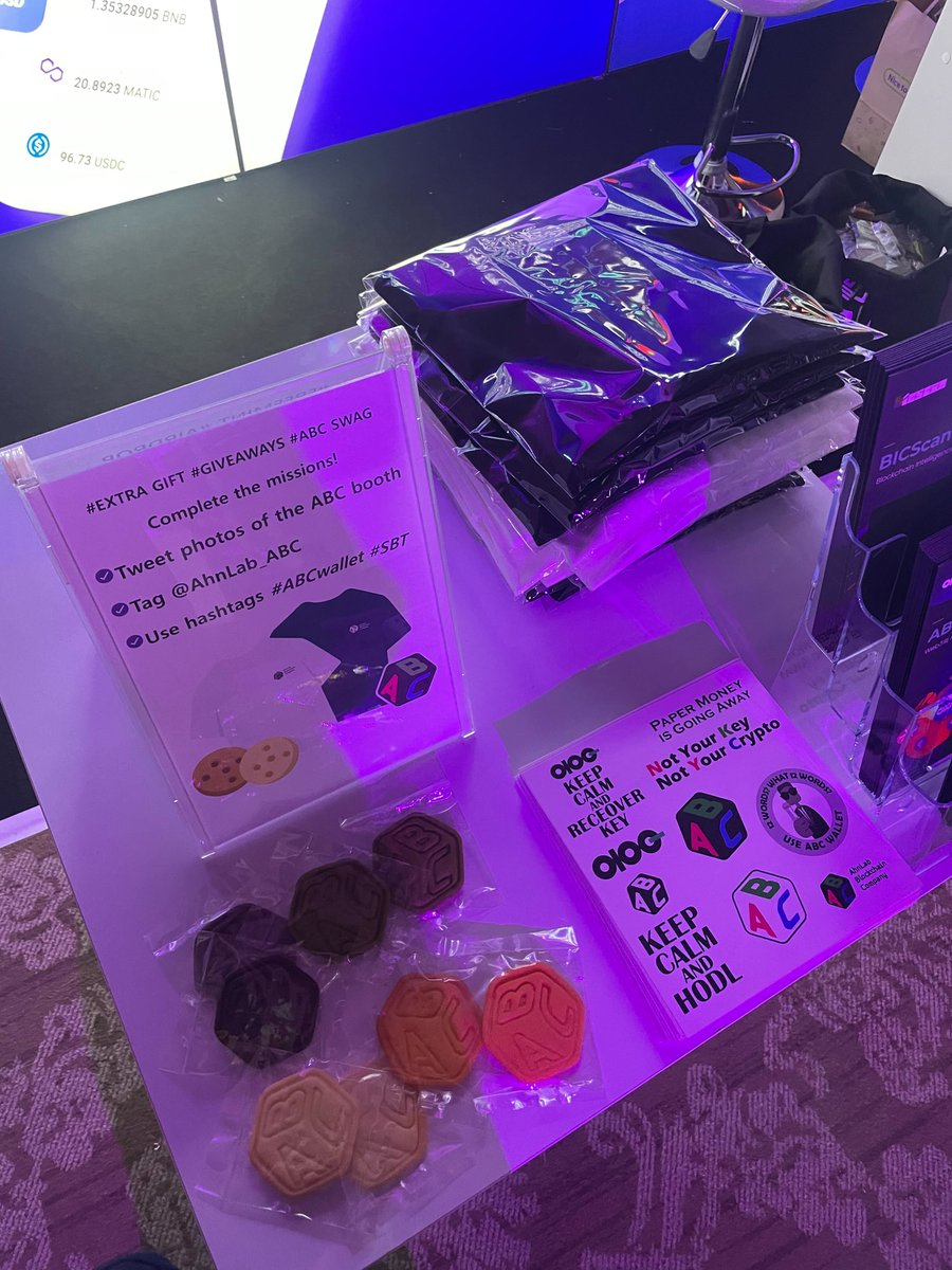 AhnLab_ABC's tweet photo. ๐ฅ#PolygonIgnite was HOT๐ฅ
๐Look forward to see y'all again!๐
#PolygonIgnite #BlockchainEvent #Seoul #KBW2023 #AhnLabBlockchainCompany #ABCwallet #SBT https://t.co/OoUNbMkNP5