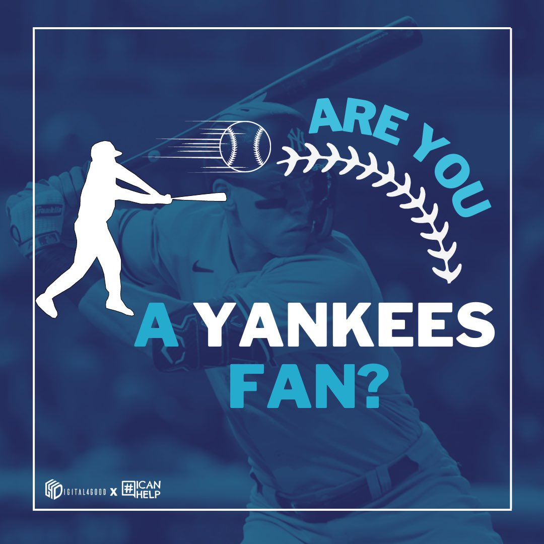 icanhelp's tweet photo. Do you know someone spreading online positivity❓Making their online space a place to feel welcomed❓Nominate them for a chance to win a #ALLRISE2HELP Award from the man himself, Aaron Judge!!💪⚾️
⬆️Find the nomination form link in our bio. *Valid only in the Continental US‼️ https://t.co/bSbBbXiF95