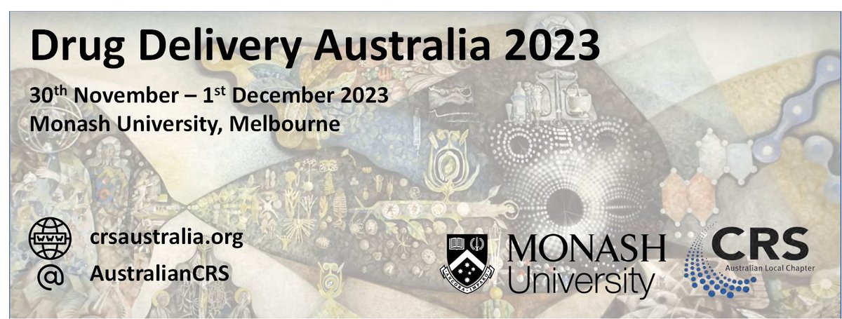 Drug Delivery Australia (@australiancrs) on Twitter photo #DDA2023 is live on our website, come join us at our annual meeting <a href="/MIPS_Australia/">Monash Institute of Pharmaceutical Sciences</a>
Abstract submissions close September 27th, 2023 here:
crsaustralia.org/drug-delivery-…
<a href="/popatlab/">Dr Amirali Popat</a> <a href="/DrKLVine/">Kara Vine-Perrow</a> <a href="/TKumeria/">Dr. Tushar Kumeria</a> <a href="/0rlagh/">Orlagh</a> <a href="/ClivePrestidge/">Clive Prestidge</a> <a href="/group_boyd/">Boyd Group</a> @oreotheoread #DDA2023 is live on our website, come join us at our annual meeting <a href="/MIPS_Australia/">Monash Institute of Pharmaceutical Sciences</a>
Abstract submissions close September 27th, 2023 here:
crsaustralia.org/drug-delivery-…
<a href="/popatlab/">Dr Amirali Popat</a> <a href="/DrKLVine/">Kara Vine-Perrow</a> <a href="/TKumeria/">Dr. Tushar Kumeria</a> <a href="/0rlagh/">Orlagh</a> <a href="/ClivePrestidge/">Clive Prestidge</a> <a href="/group_boyd/">Boyd Group</a> @oreotheoread