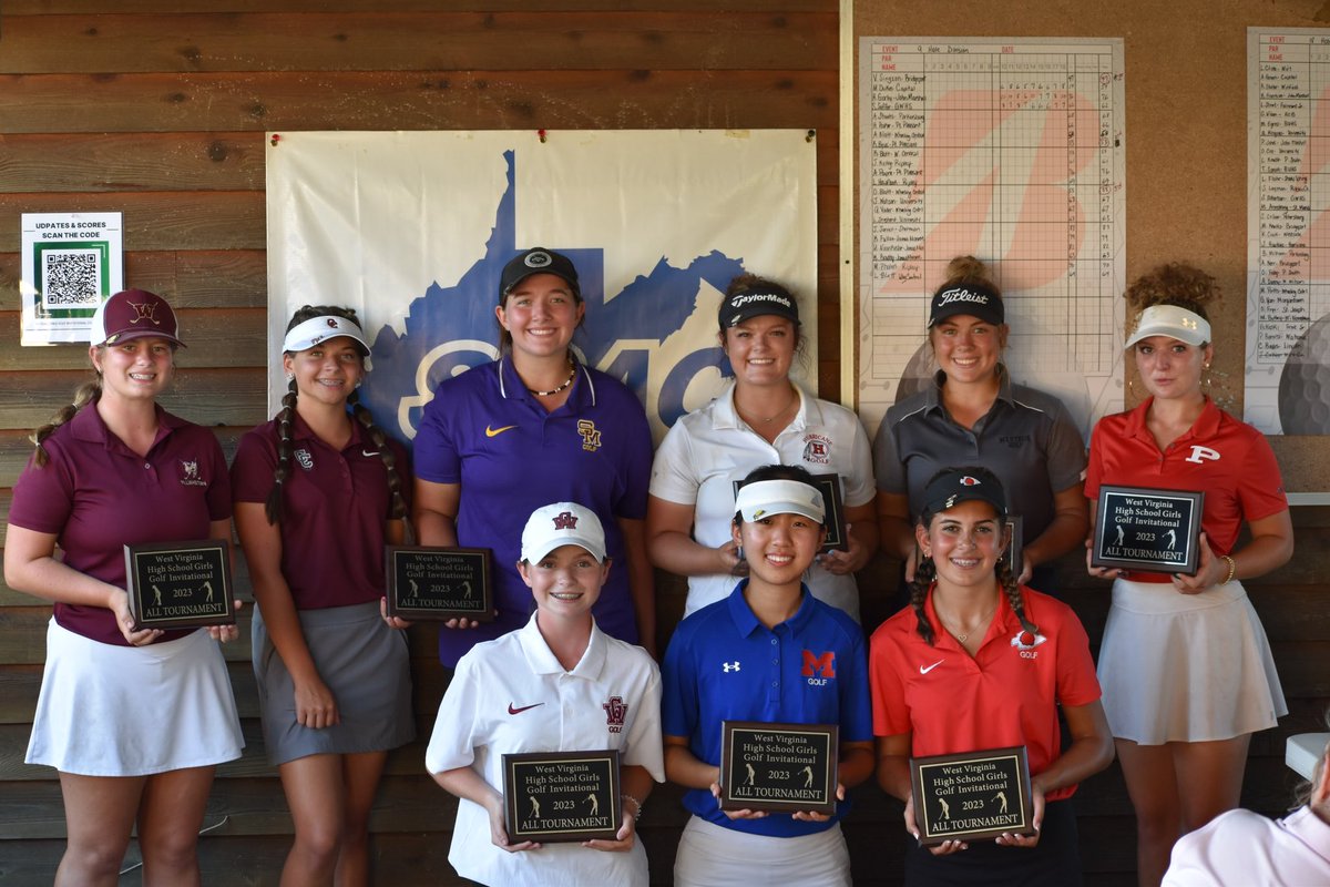 wvssac's tweet photo. 2023 WVSSAC Girls Golf Invitational 18 Hole Division results: https://t.co/CADLI1FsrP
