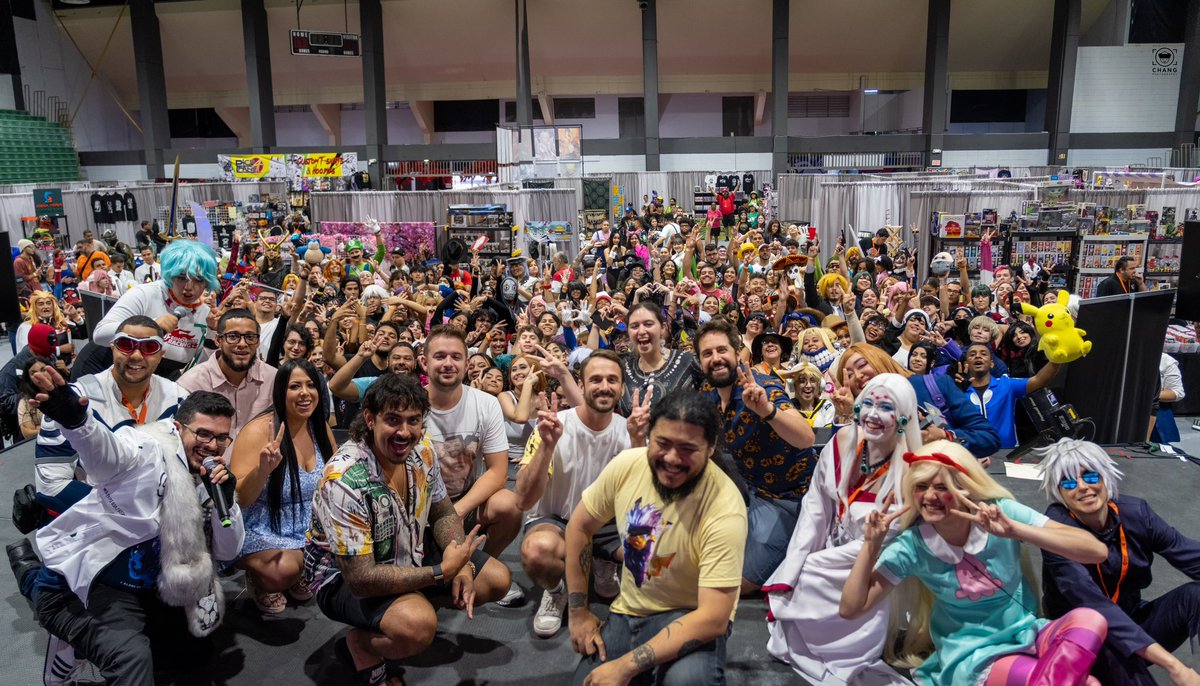 SekaijuConPR's tweet photo. Puerto Rico!

The sun now sets on Natsumatsuri, but this is only the beginning of something special for our community. We hear you, we love you and we thank you for believing in us ❤️🔥

See you soon 🇵🇷!

📸: @ dorkhero20 on IG https://t.co/kZq7rEpiYR