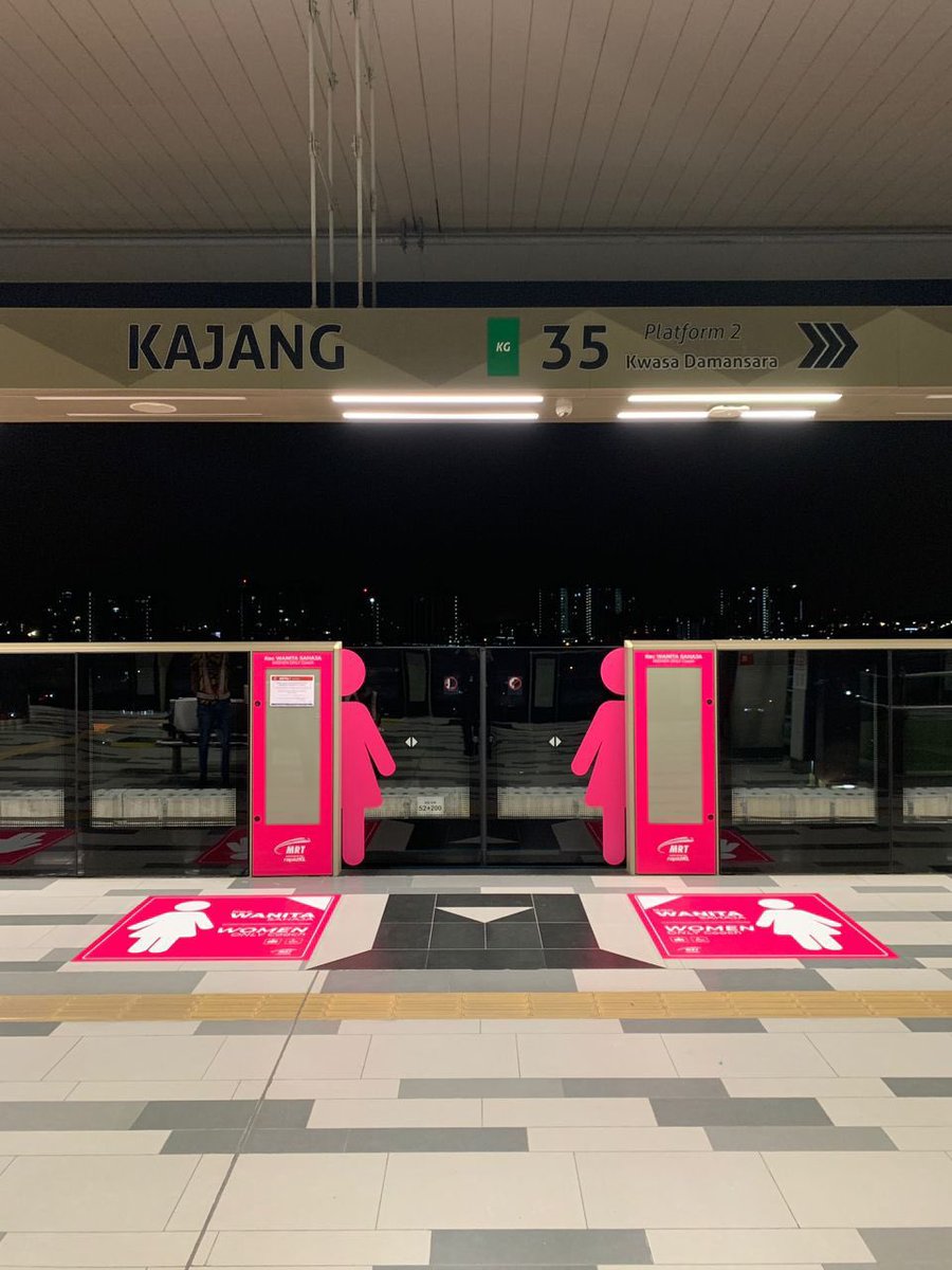 myrapidkl's tweet photo. Pelanggan yang dihormati, kerja-kerja pemasangan pelekat &amp; pengujian operasi koc wanita di MRT Laluan Kajang sedang dijalankan secara berperingkat.

Sila rujuk poster untuk maklumat lanjut. #RapidKL @MRTMalaysia @APADchannel https://t.co/YIFbXn0sPH