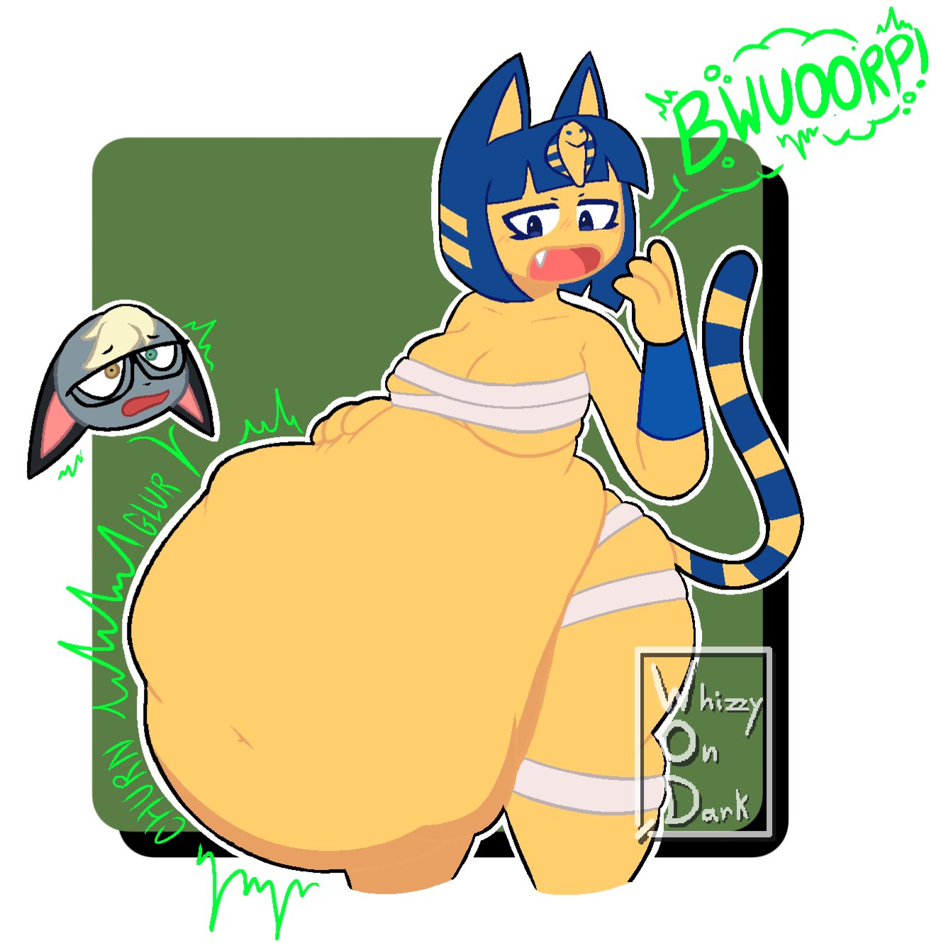 Whizzy on X: Ankhas royal dessert vore Ankha Raymond AnimalCrossing  t.coc1ieJAYp6n  X