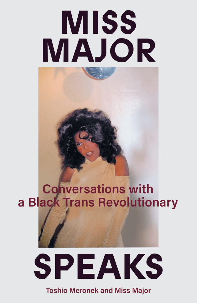 Chicago_Reader's tweet photo. From the #ReaderArchives, Miss Major Speaks is a radical addition to the trans literary canon. | ✍️ H. Melt https://t.co/5klBIMvYXG https://t.co/Rhwm9isQhF
