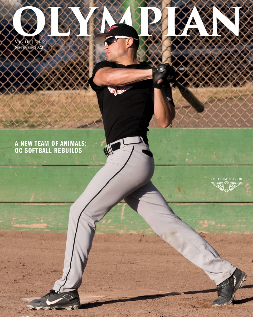 TheOlympicClub's tweet photo. The September #OlympianMag takes a look at the Club's work to rebuild our softball program following the pandemic in the hopes of securing a national championship ⚾ Visit the Club's website (link in bio) to read the virtual issue 📕 #OlympicClub #OCsoftball https://t.co/MONJBMMq7f