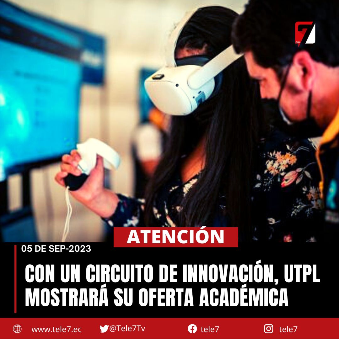 #Atención | El próximo jueves 7 de septiembre, la universidad <a href="/utpl/">🎓 UTPL</a>  realizará un evento para dar a conocer las ventajas de su modelo educativo a la comunidad lojana. n9.cl/hq69x