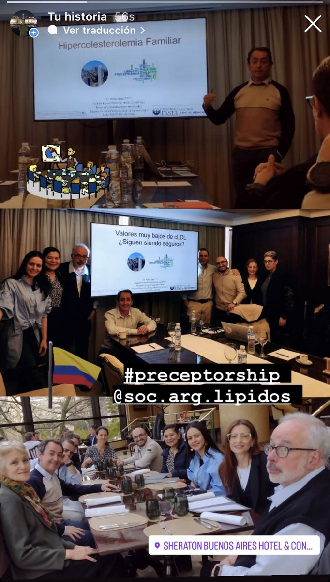 #Preceptorship 🇦🇷🇨🇴

🤩Fantastic exchange with friends and colleagues 

<a href="/LipidosSal/">Sociedad Argentina Lípidos (SAL)</a> 
<a href="/CMons79/">Claudia Monsalve Arango</a> 
<a href="/juanPat01592525/">juan Patricio</a>