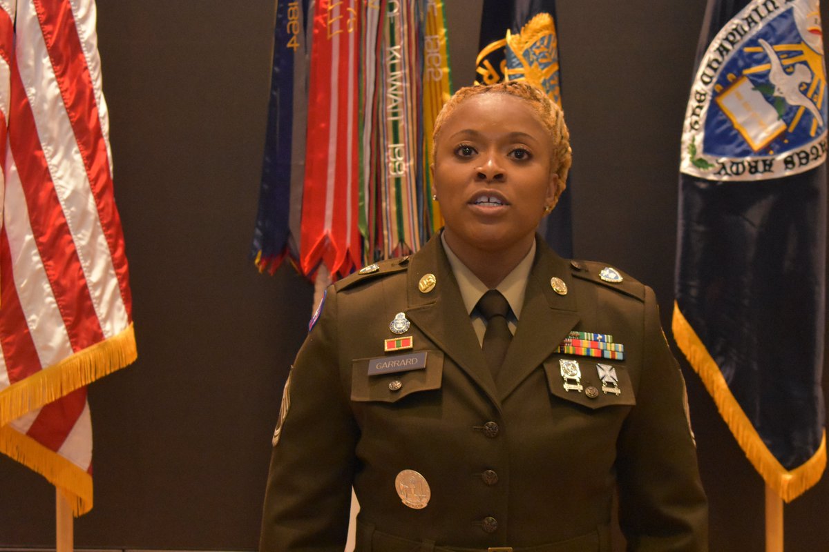 usairl2022's tweet photo. SSG Whitney Garrard was promoted to SFC in the Zimmerman Auditorium at The Heart and Home of the Army Chaplaincy on Fort Jackson, South Carolina in front of Family, friends and colleagues on Sep. 5. Congratulations!!
#56m | #religiousaffairs | #ChaplainCorps | #ForGodAndCountry https://t.co/1H0smNr40Q