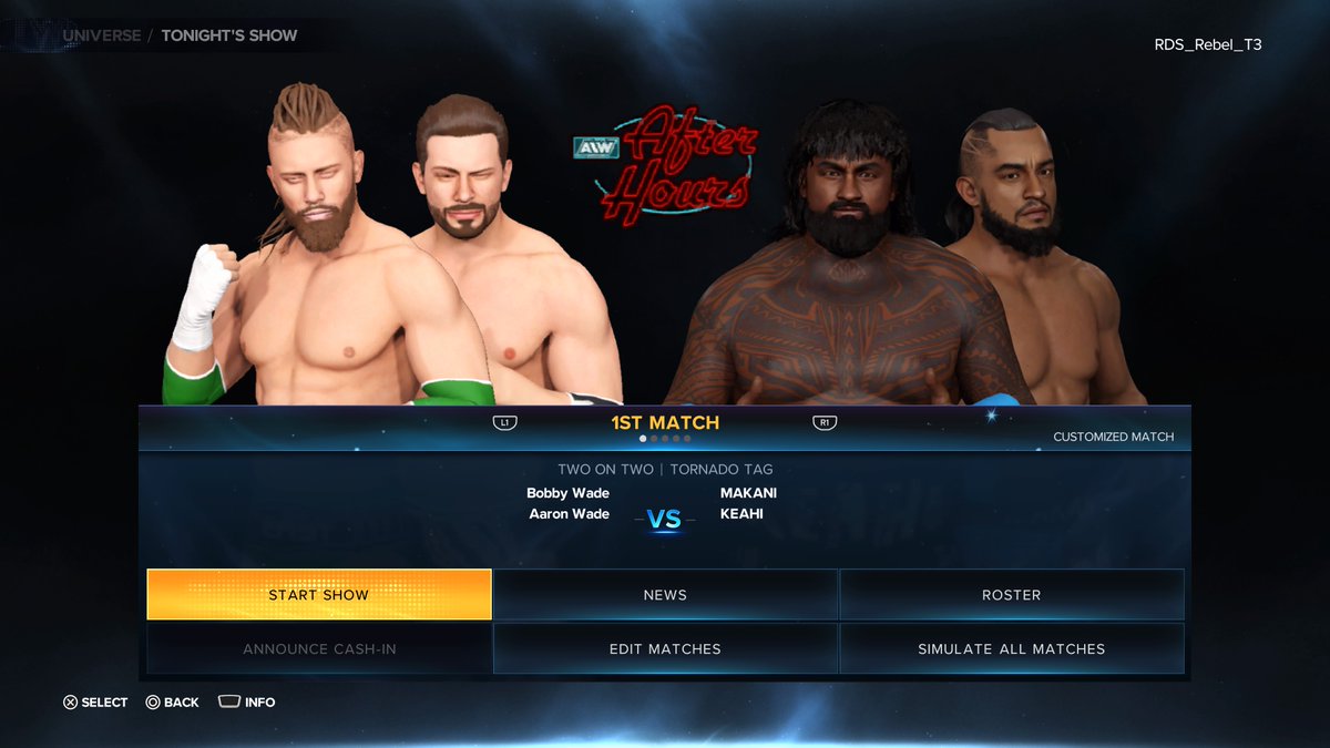 RDS_Rebel_'s tweet photo. #PS5Share, #WWE2K23 https://t.co/qZY3oXBqqW