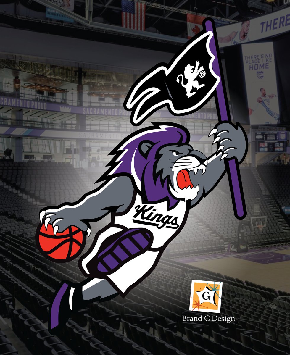 GladdingUx's tweet image. Created an updated @SlamsonTheLion logo over the weekend. It was a great t-shirt 20 years ago, still a great design IMO! @sactownroyalty @Cowbell_Kingdom #SacramentoKings