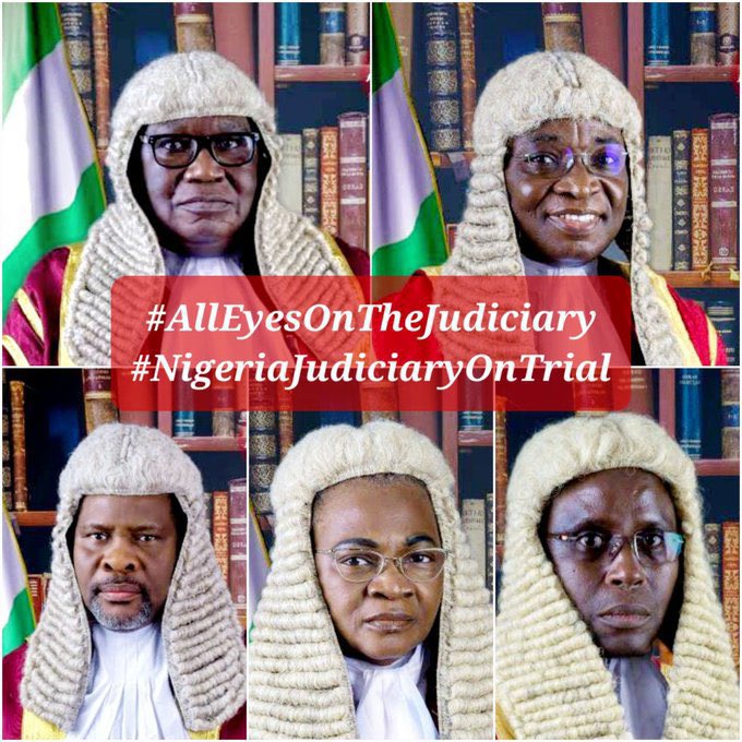 IF BOLA TINUBU GETS AWAY WITH ALL THESE 👇 1. Invalid nomination. 2. Double nomination of VP. 3. Guinean citizenship. 4. Forged certificate. 5. Criminal forfeiture. 6. Submission of false information. 7. Pejury 8. Not winning 25% in FCT. 9. Non use of IREV. 10. RIGGING