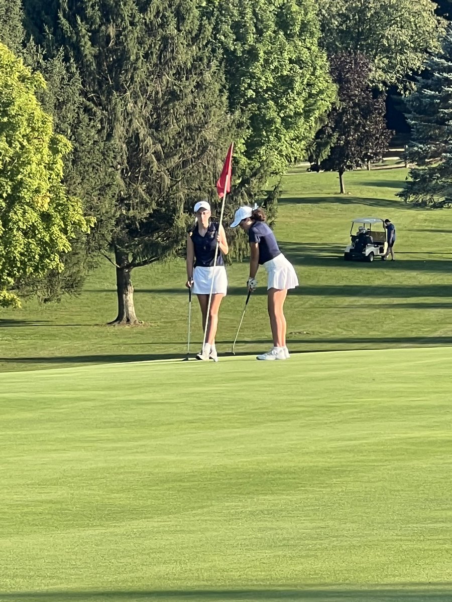 Tough tie against Copley tonight, came down to the last hole. Proud of these girls and the progress they are making 178-178. Low score was junior, Brooke Davis with a 38. 🔥 Go Blue Devils 💙🔱 <a href="/Tallmadge_AD/">Tallmadge Athletics</a>