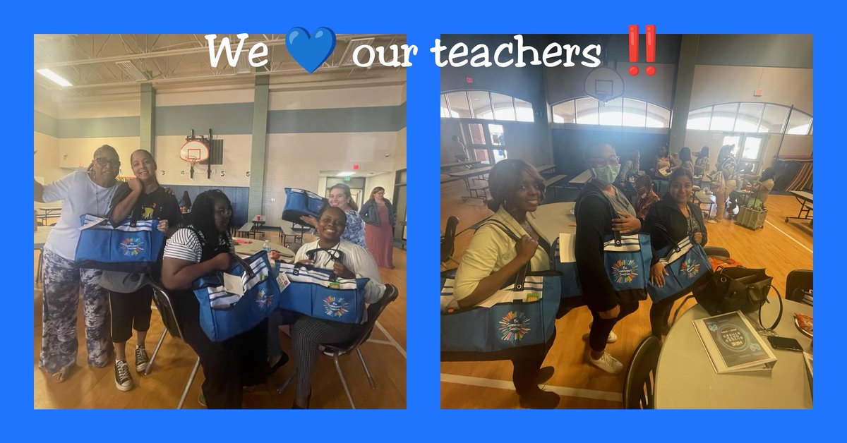 SURPRISE 🎉🎉

ALL OF OUR TEACHERS received fully loaded teacher bags. We 💙 OUR teachers!